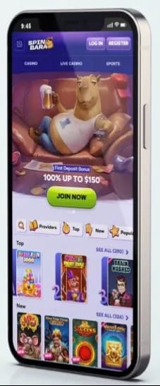 Spinbara Casinò versione mobile